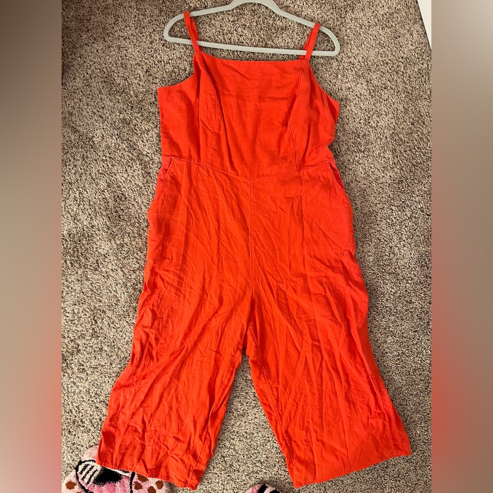 Old Navy Bright Red Romper